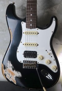 Fender Custom Shop 1969 S-S-H  Stratocaster  Heavy Relic  Black