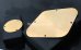 画像1: "Brass" Back Panel Plate Set . for Les Paul  / Randy Rhoads コダワリの Counter Balance Weight。 本人同仕様のLPを追求する貴方へ御届けする、究極のコンプリートアイテム！！！ (1)