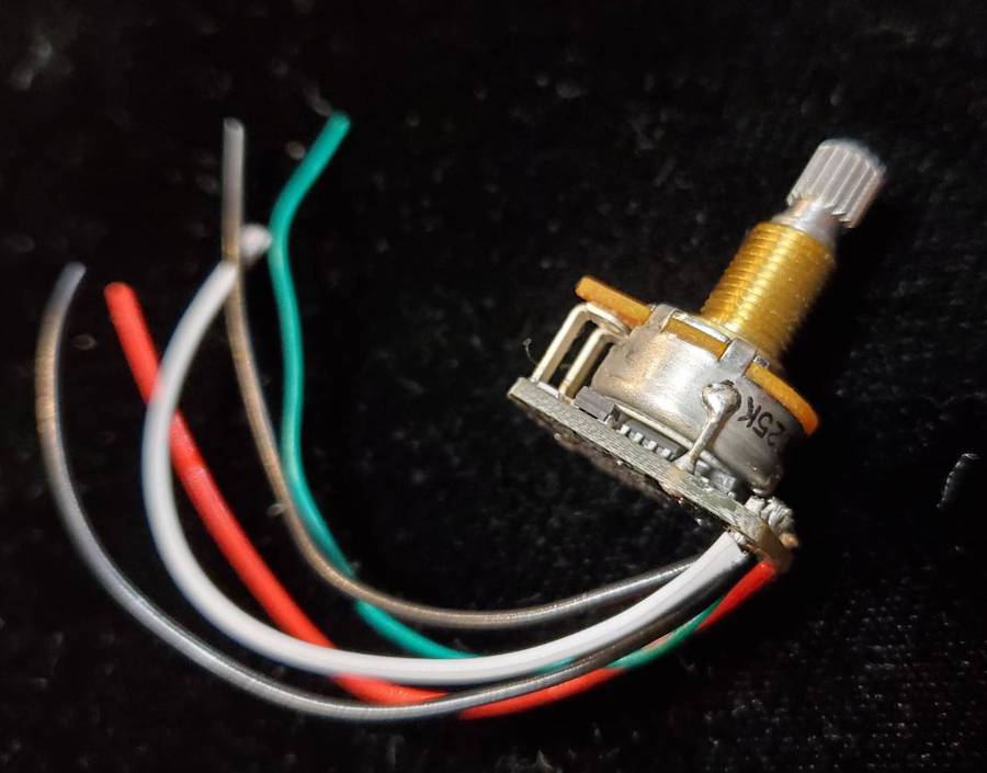 SPC / Soldering Wired specification / Midrange Boost Potentiometer 和久屋