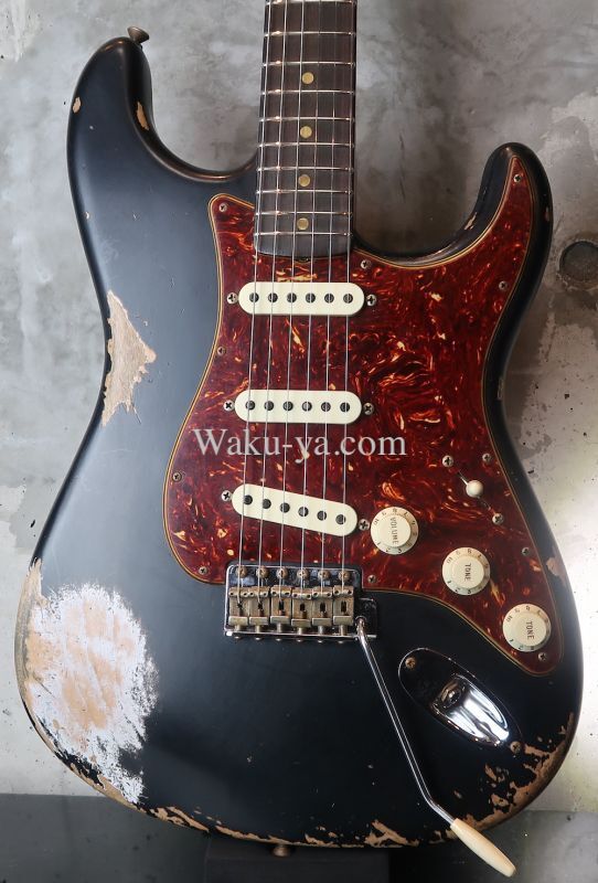 画像1: Fender Custom Shop  '62  Stratocaster Heavy Relic / Black