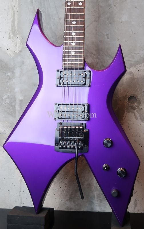 画像1: B.C.Rich Custom Shop Warlock '80 Kahler / Sapphire Purple