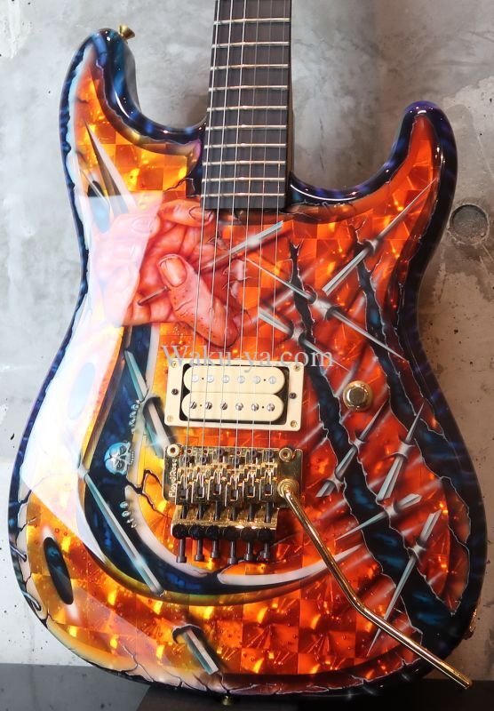 画像1: Wayne Guitars Rock Legend Custom Paint NAMM Show '08