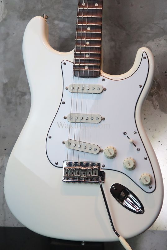 画像1: Davis Custom Guitars Yngwie Malmsteen Scalloped Stratocaster / Olympic White 