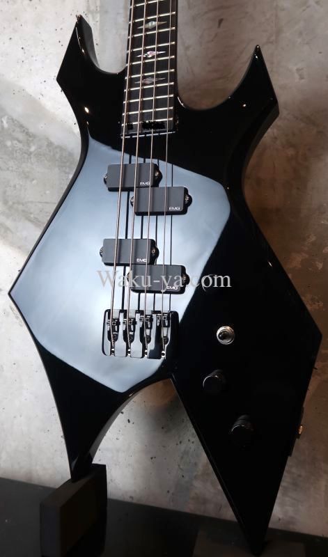 B.C.Rich USA Warlock Widow 4-string Bass / Black 