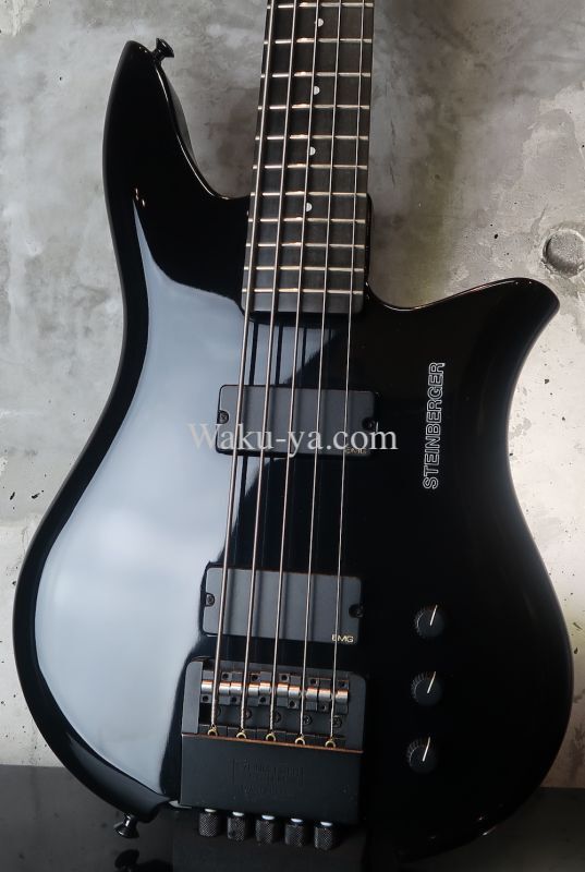 Steinberger XQ-25AW '91 / EMG /  Black 