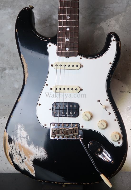画像1:  Fender Custom Shop 1969 Stratocaster  Heavy Relic  Black