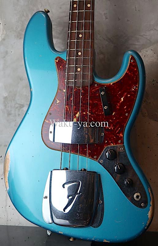 画像1: Fender Custom Shop '64 Jazz Bass Relic / Ocean Turquoise I