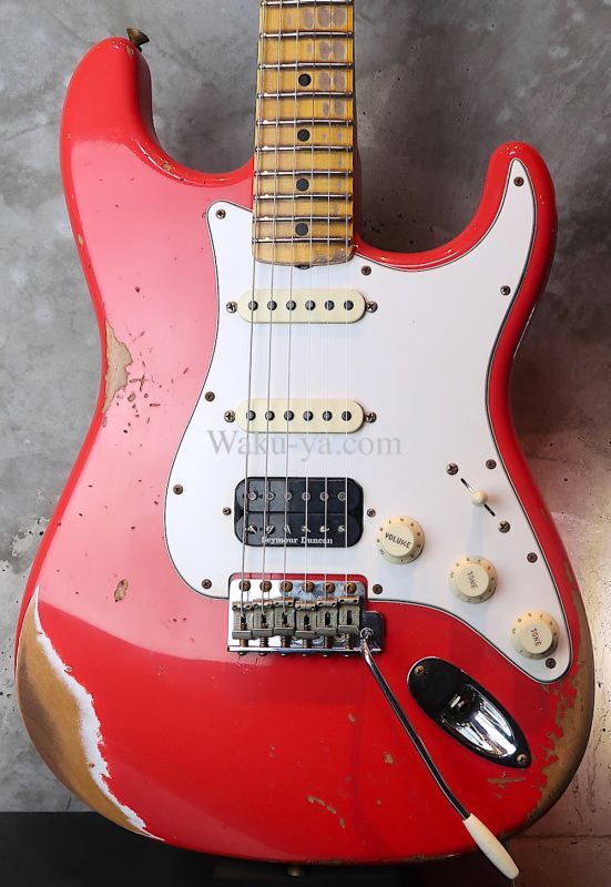 画像1: Fender Custom Shop '69 Stratocaster Heavy Relic SSH / Fiesta Red