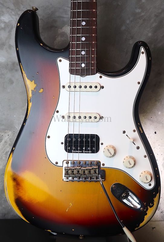 画像1: Fender Custom Shop '69 SSH Stratocaster Heavy Relic / 3 Color Sunburst
