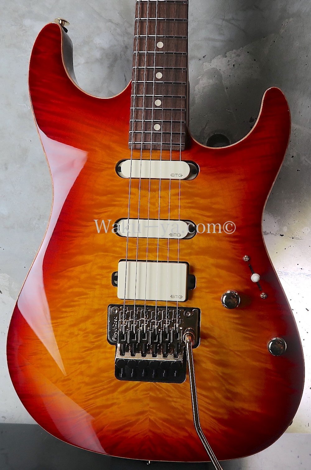 Suhr Standard Legacy LE Special Curly Maple Top /  Aged Cherry Burst / FRT