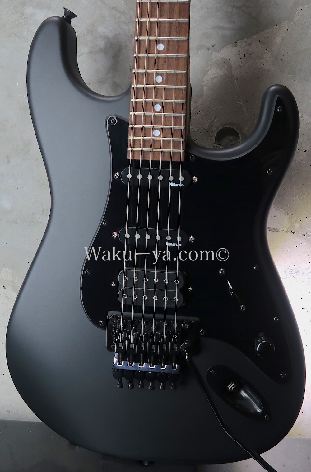 Charvel USA  SC1 Custom Select S-S-H  / Stealth Black