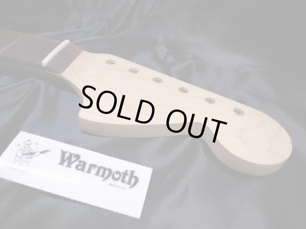 画像2: WARMOTH Rosewood / Maple Neck 22F / Large head STRATOCASTER®  (2)