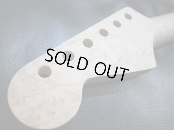 画像4: WARMOTH Radius Ebony / Birdseye Maple Neck 22F / Small head STRATOCASTER®  (4)