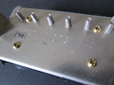 画像1: Gibson T Top Patent Number Humbucker Pickup 80'