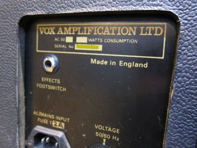 画像1: VOX AC30 Top Boost 70's Made in England 