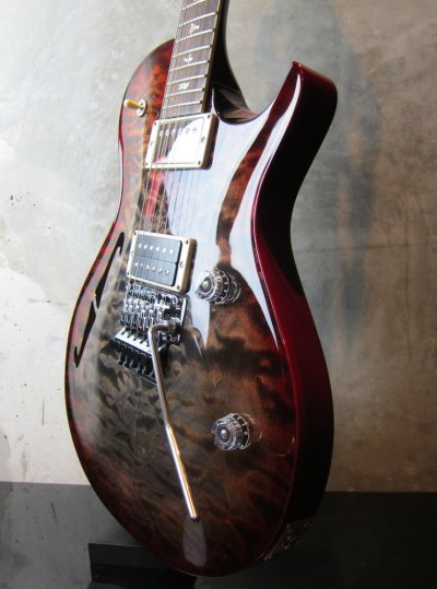 画像1: Paul Reed Smith NS-14 Neal Schon Model / 10 Top Charcoal Red Burst (Custom Color)