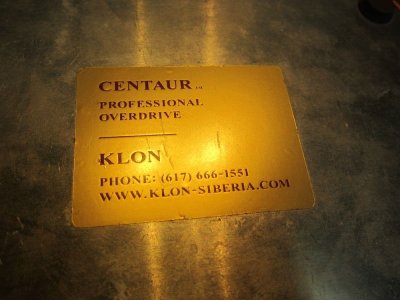 画像1: Klon CENTAUR Gold Case Short Tail