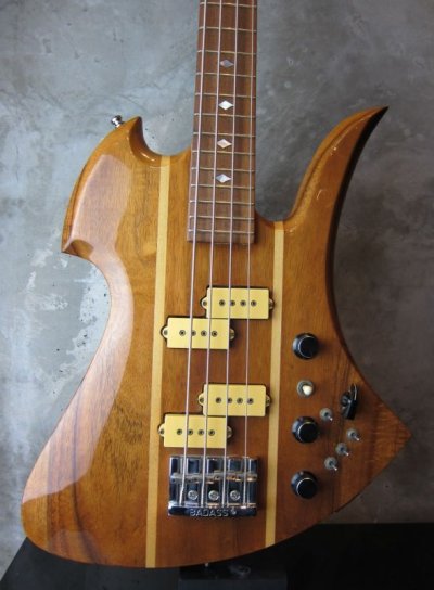 画像3: B.C. Rich USA Mockingbird Bass KOA