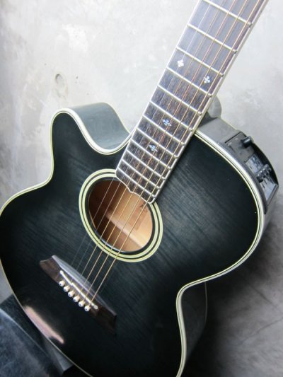 画像2: Takamine NPT-110 LEFTY 90's  See Through Dark Sunburst 