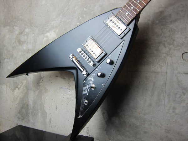 画像8: ESP Custom Shop George Lynch Super V / Matt Black  (8)