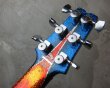 画像8: GMP Guitars GMP "V" Blue Sparkle w/ Custom Flames (8)