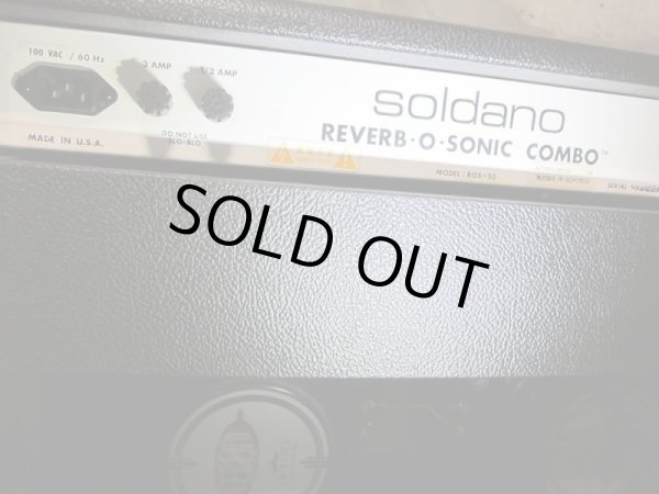 画像5: Soldano Reverb O Sonic 50W 2 X 12 w/ Foot Switch (5)