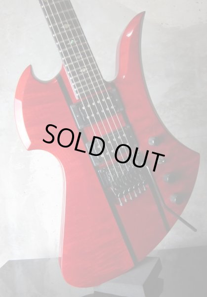 画像2: B.C. Rich Mockingbird Slash Trans Red (2)