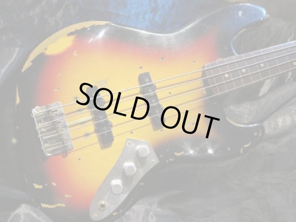 画像1: Fender Custom Shop Jaco Pastorius Tribute Jazz Bass - Three Color Sunburst  (1)