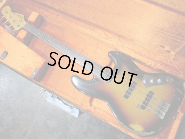 画像5: Fender Custom Shop Jaco Pastorius Tribute Jazz Bass - Three Color Sunburst  (5)