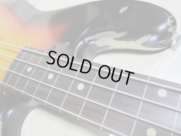 画像4: Fender Custom Shop Jaco Pastorius Tribute Jazz Bass - Three Color Sunburst  (4)
