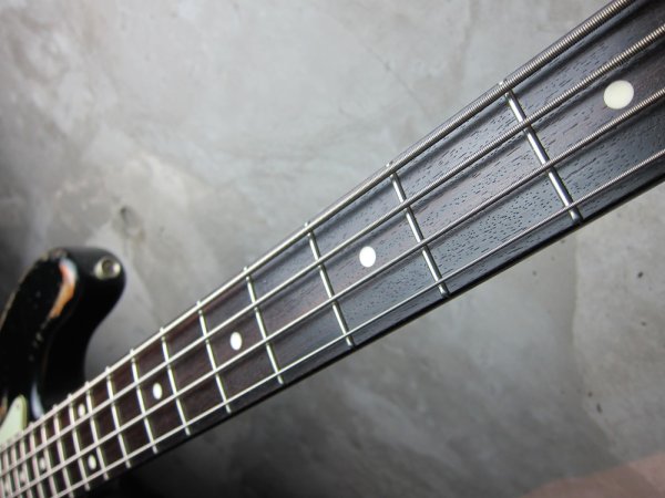 画像3: Fullertone Guitars Jay-Bee Bass Black Heavy Relic  (3)