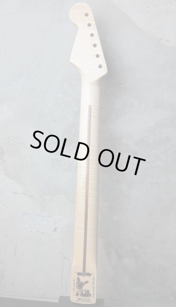 画像10: Warmoth Stratocaster Neck 22F Flame Maple (10)