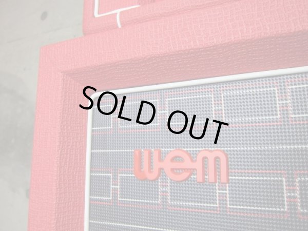 画像4: HIWATT Little D Rig "David Gilmour" Sig./ WEM Cabinet Set /  WEM CARP RED   (4)