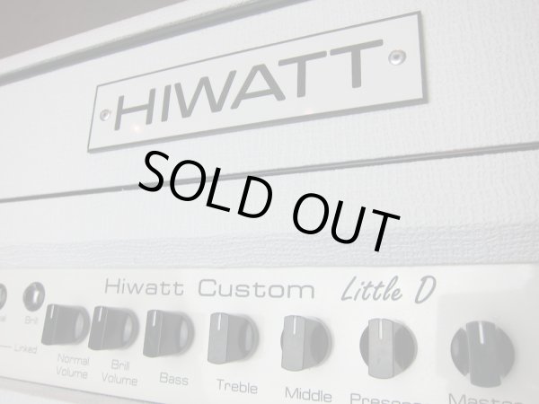 画像2: HIWATT Little D Rig "David Gilmour" Sig./ WEM Cabinet Set /  DRESS WHITE  (2)