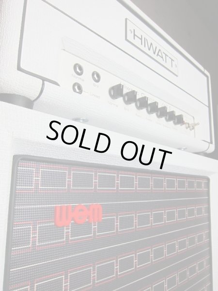画像6: HIWATT Little D Rig "David Gilmour" Sig./ WEM Cabinet Set /  DRESS WHITE  (6)