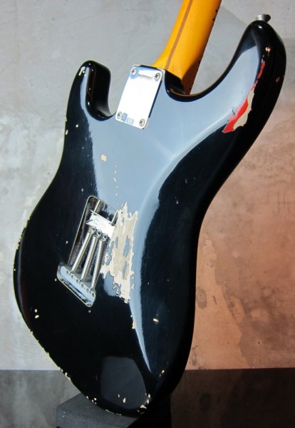 画像7: Fender Custom Shop David Gilmour "Relic" Stratocaster / Black  (7)