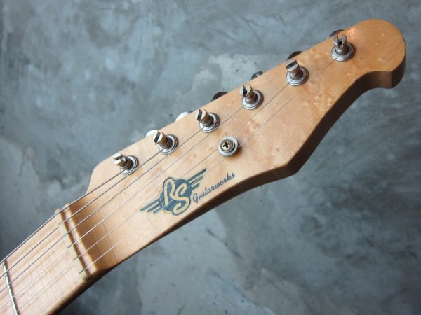 画像2: RS Guitarworks Slab Workhorse White Relic 　 (2)
