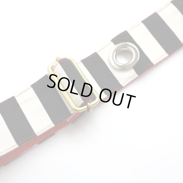 画像4: Highlights MLT Black Border Lines / Red Back / Natural Leather (4)