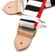 画像2: Highlights MLT Black Border Lines / Red Back / Natural Leather (2)