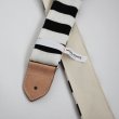 画像4: Highlights MLT Black Border Lines / White Canvas Back / Natural Leather  (4)