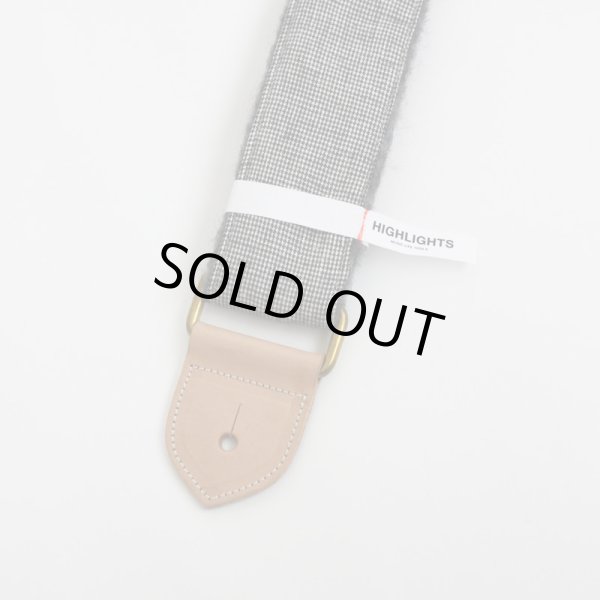 画像2: Highlights MLT Glencheck / Gray Back / Natural Leather (2)