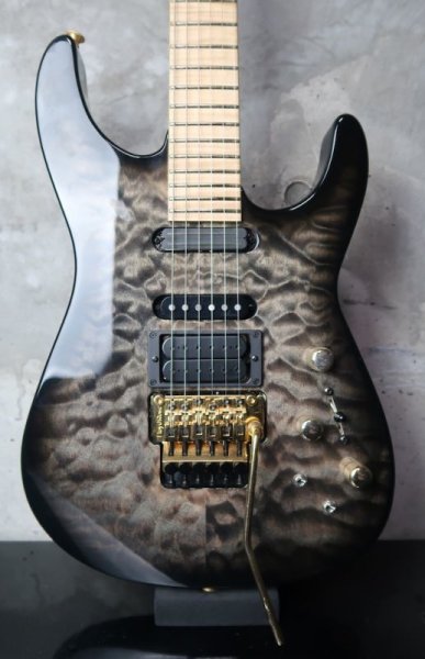 画像1: Jackson USA PC-1 Phil Collen Sustainer Mocha　 (1)