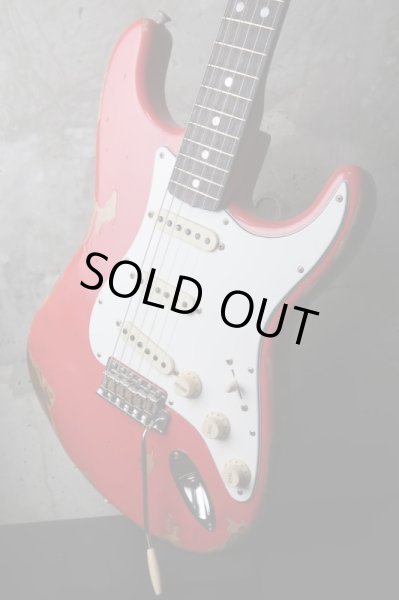 画像4: Fender Custom Shop 1969 Stratocaster Heavy Relic / Fiesta Red (4)