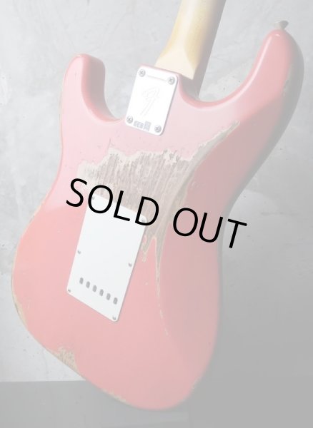 画像7: Fender Custom Shop 1969 Stratocaster Heavy Relic / Fiesta Red (7)