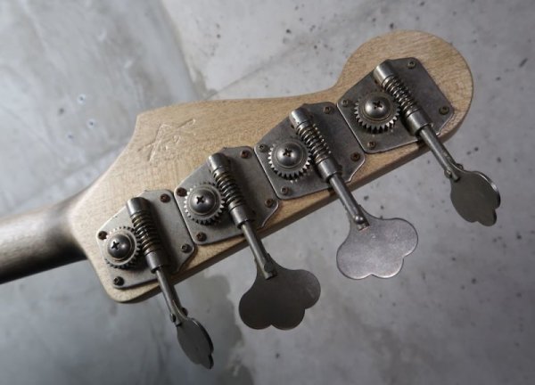 画像5: Fender Custom Shop Jazz Bass Jaco Pastorius Relic / Sunburst (5)