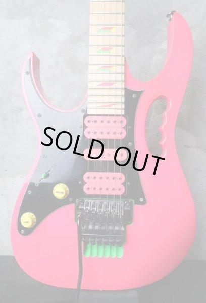 画像1: Ibanez JEM777 Lefty 30th Anniversary Steve Vai Signature Limited Edition / Shocking Pink (1)