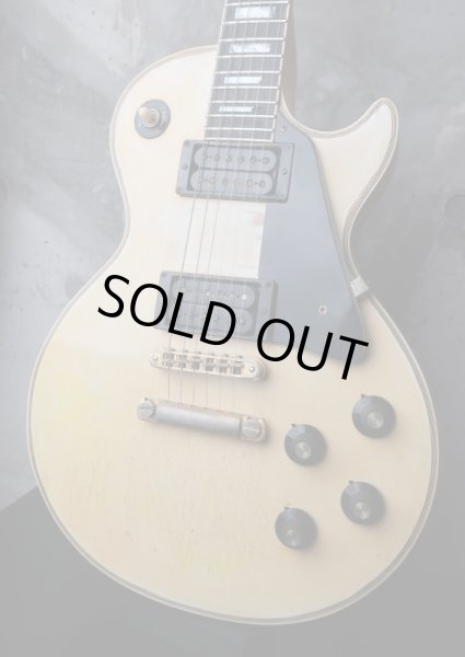 画像1:  Gibson USA Les Paul Custom1974  Ivory / White  (1)