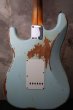 画像10: Fender USA Custom Shop 1957 Stratocaster Relic / Sonic Blue (10)