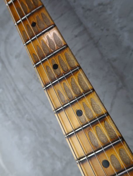 画像4: Fender USA Custom Shop 1957 Stratocaster Relic / Sonic Blue (4)