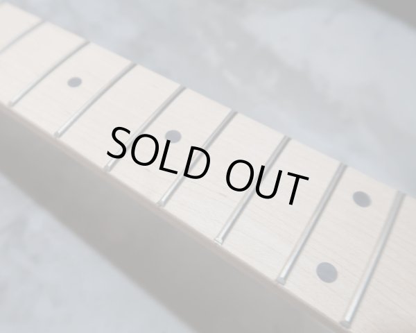 画像4: Warmoth Stratocaster Neck 22 Fretted Maple / Left Hand / Large Head (4)